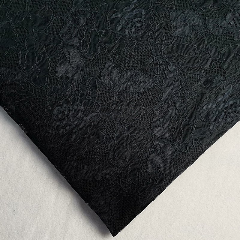 Lace Fabric Scallop Edge Wave for Women's Wear Wholesale Supplier 5